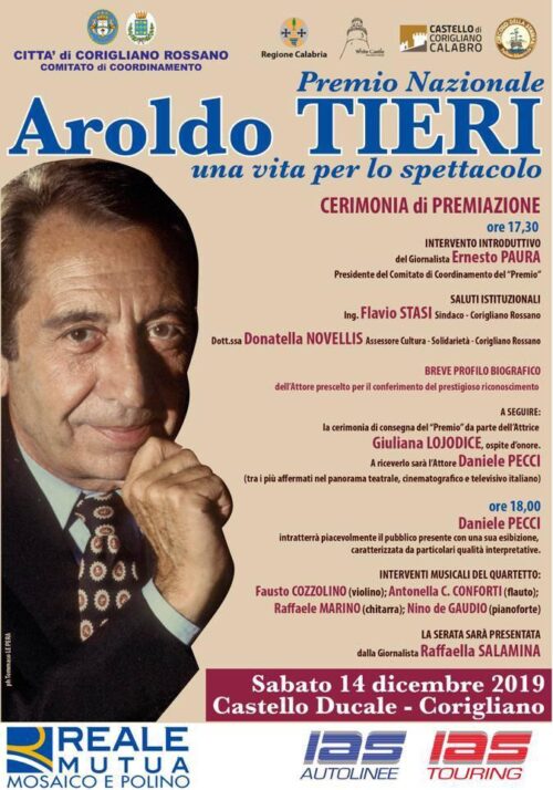 CoriglianoRossano ricorda il grande Aroldo Tieri Iacchite.blog