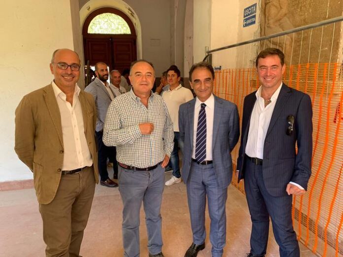 Giustizia: visita a cantiere ex ospedale militare dove sarà realizzata la nuova Procura di Catanzaro