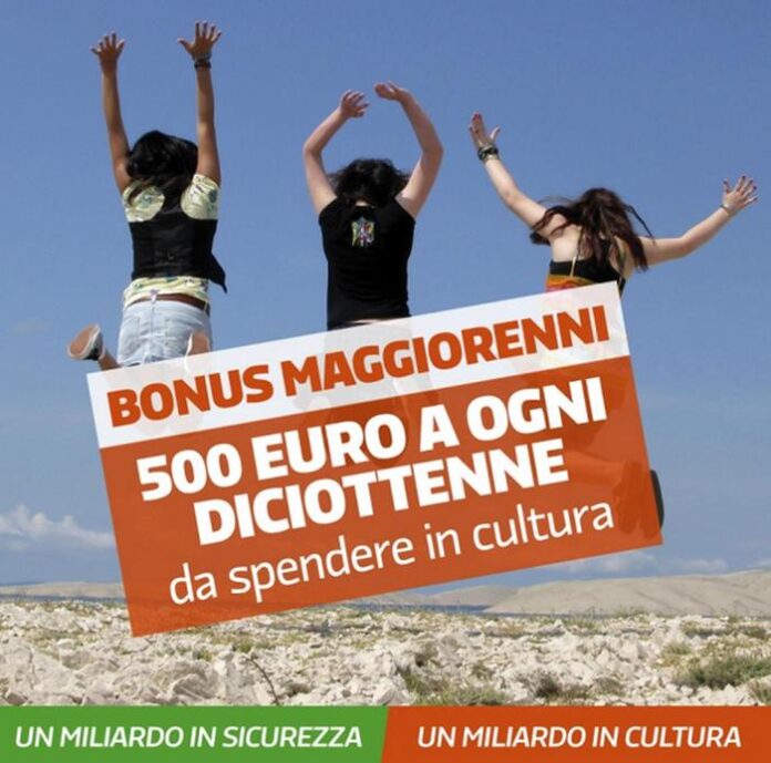 Governo,bonus cultura anche a 18/enni extracomunitari