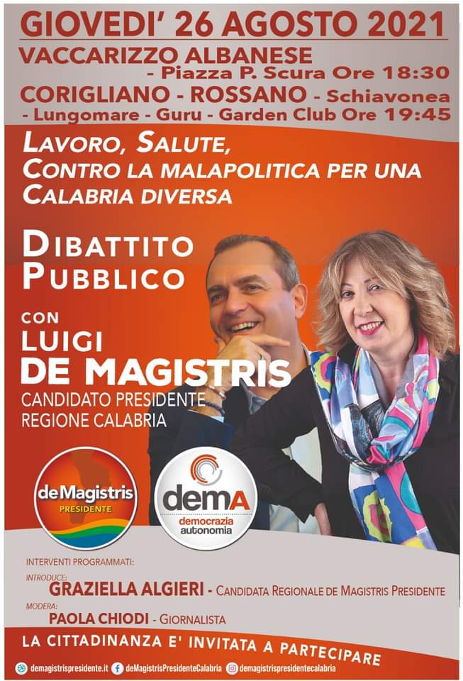 Locandina deMA Algieri Schiavonea