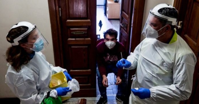 Coronavirus Covid-19 emergency in Rome, Italy
