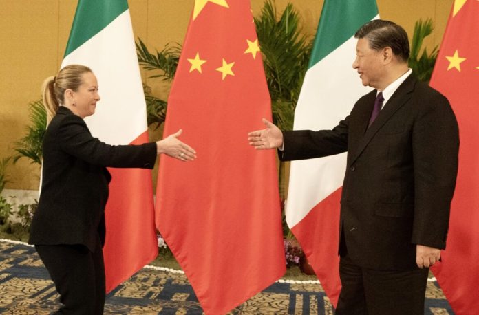 G20: bilaterale Italia - Cina
