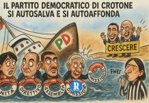 Crotone. Il Pd si autosalva e si autoaffonda