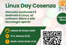 Linux Day 2025. Torna a Cosenza la giornata dedicata alle tecnologie libere e aperte
