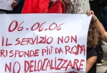 Call center, Slc Cgil: a rischio 150 lavoratori di Crotone del servizio “Chiama Roma”