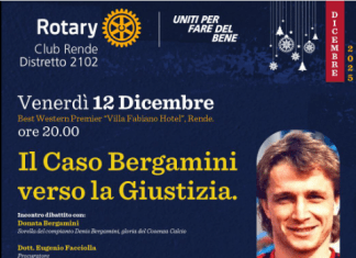 “Il Caso Bergamini verso la Giustizia”: il 12 dicembre dibattito del Rotary con Facciolla, Donata e Gigi Simoni