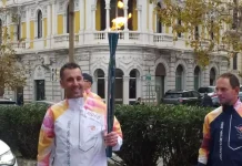 Fiamma Olimpica a Messina con Nibali tedoforo. Ora tocca a Catanzaro con Palanca, Noto, Iemmello, Ursano e Alessio