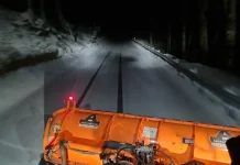 Maltempo in Calabria, numerosi interventi dell’Anas per rimuovere neve e detriti dalle strade