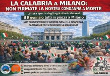 Dalla Calabria a Milano il 9 gennaio. Lettera aperta degli agricoltori: non firmate la nostra condanna a morte